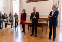 Signature de la convention de partenariat entre l'Université Paris-Panthéon-Assas et SERVIR